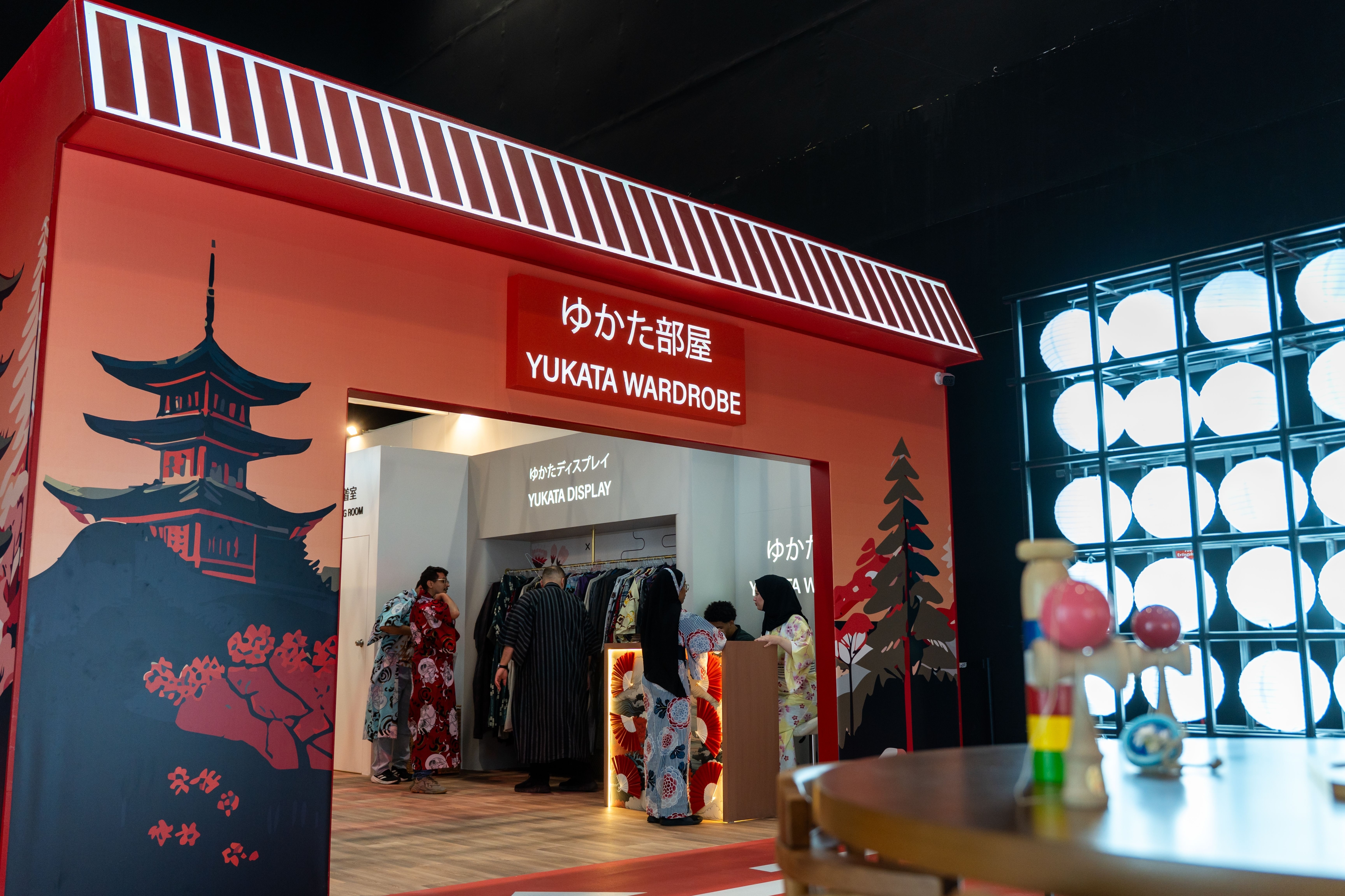Yukata Fitting Station