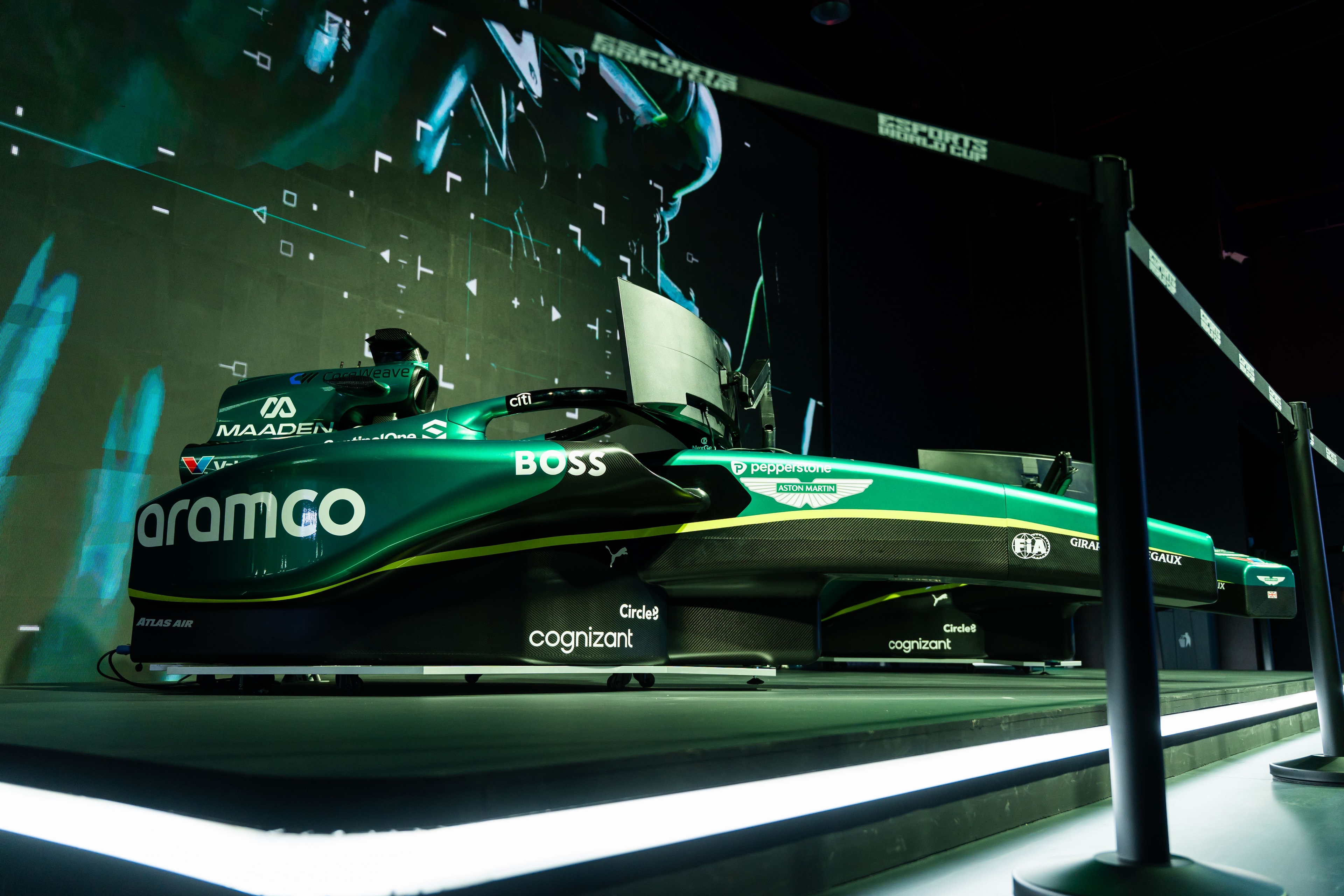 Aramco AMF1 Sim Racing