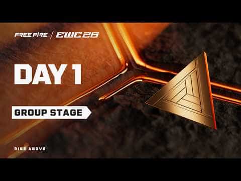 Free Fire at EWC 26 -  Day 1  - Group Stage