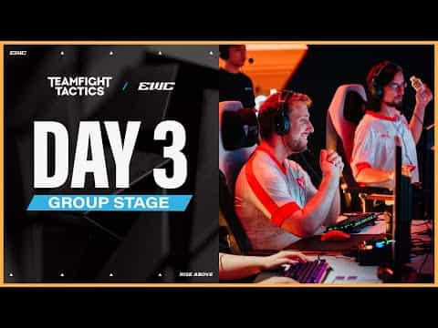 Teamfight Tactics at EWC 25 - Day 3 -  Group Stage