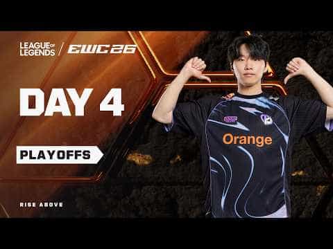League of Legends at EWC 26 -  Day 4  - Playoffs