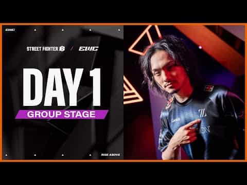 Street Fighter 6 at EWC 25 - Day 1 - Group Stage
