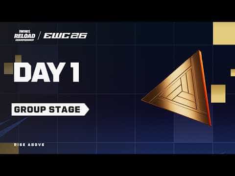 Fortnite Reload Championship at EWC 26 -  Day 1  - Group Stage