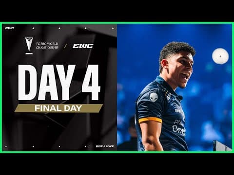 FC Pro WC at EWC 25 - FINAL DAY!