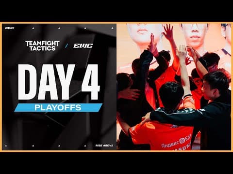 Teamfight Tactics at EWC 25 - Day 4 - Quarterfinals