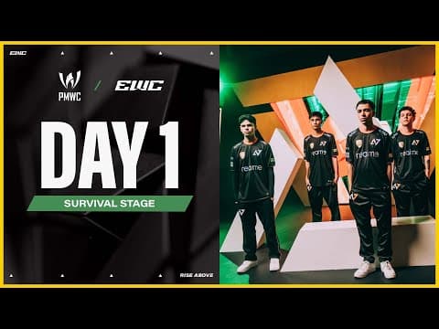 PMWC at EWC 25 - Day 1 - Survival Stage