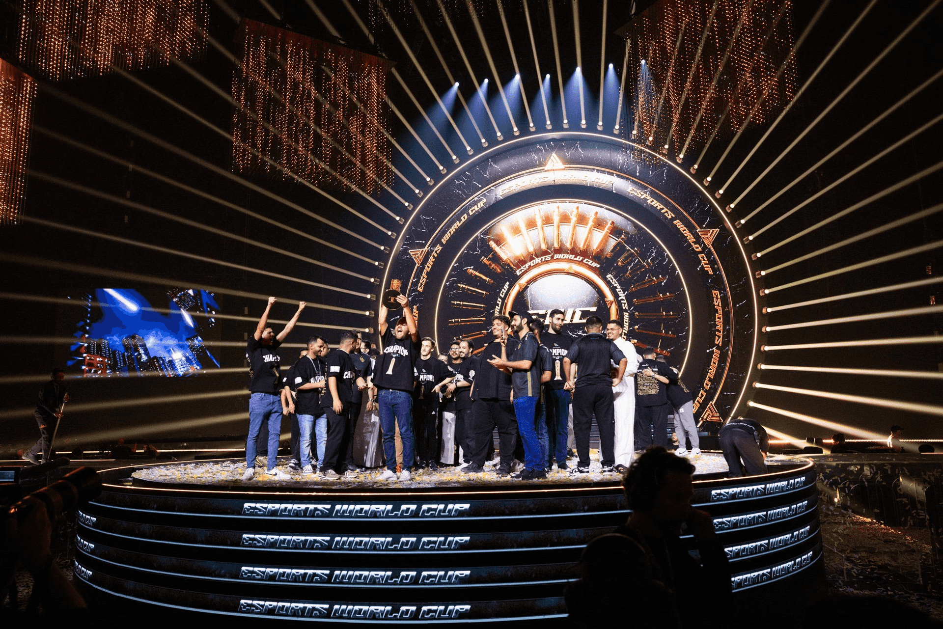 2024 winners with the EWC trophy