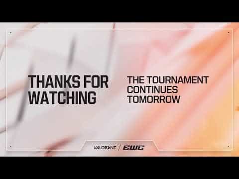 VALORANT at EWC 26 - Day 3 - Group Stage - Stream A