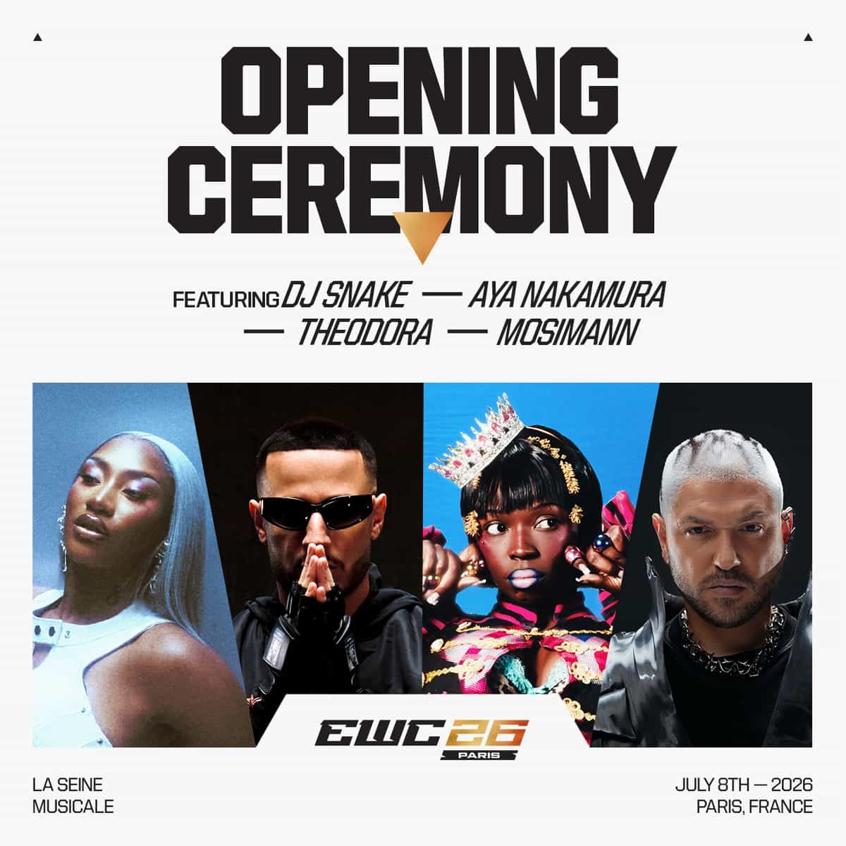 Esports World Cup 2026 Opening Ceremony