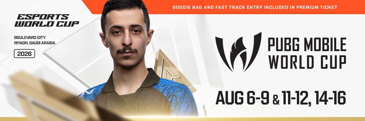 PUBG MOBILE World Cup at EWC 26